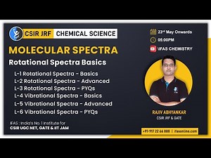 Molecular Spectroscopy Series on IFAS Chemistry