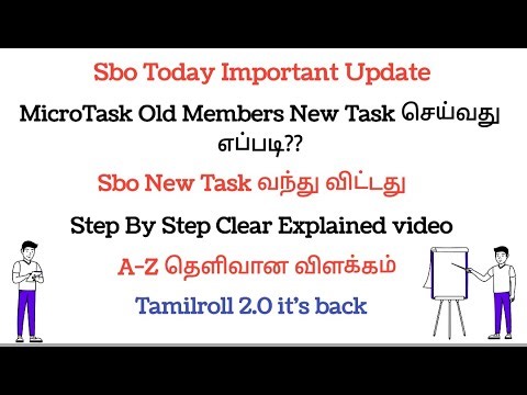 🔴 SBO - New MicroTask Task செய்வது எப்படி | A-Z clear Explained In Tamil #sbo #sbonewtask