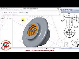 Creo Parametric || Screw Jack Assembly || Step-by-Step Tutorial for Beginners || Part 1