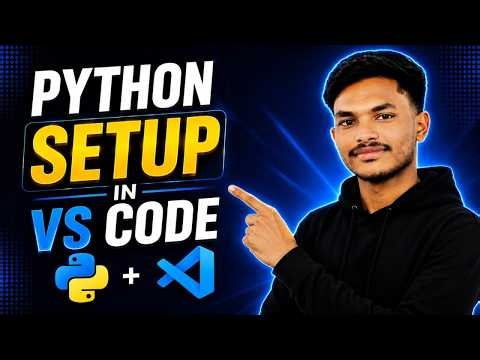 Python Setup in VS Code Telugu 2026 | Complete Beginner Guide