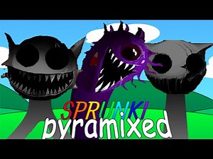 Incredibox Sprunki Pyramixed + Phase 6 ( Durple - White - Gray ) All Character * New Version *