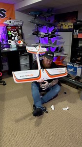 My first RC Plane has seen some stuff.. #aprilfools #rcplane #rcairplane #aeroscout #radiocontrol #remotecontrol #rc #rchobby | Mach3RC