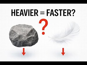 Do Heavier Objects Fall Faster? | Gravity Explained Simply