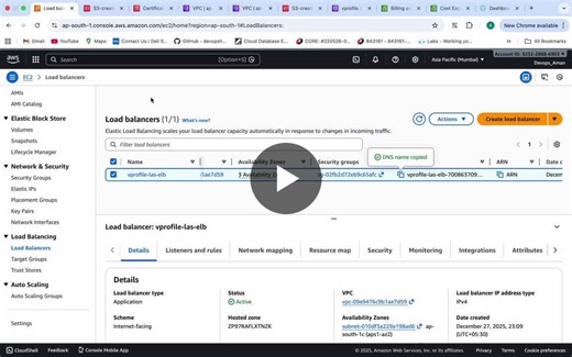 #aws #devops #cloudarchitecture #liftandshift #ec2 #alb #autoscaling #cloud | Aman Srivastava