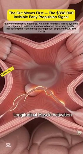 The Gut Moves First — The $398,000 Invisible Early Propulsion Signal