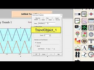 Infilink HMI : Using History Trend Objects.