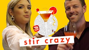 Who better to make a quarantine cocktail than Netflix’s ‘Love Is Blind’ stars Damian and Giannina? 💁‍♀️ I mean, they’ve already been stuck together before (re: the pod), so they are used to being isolated! 👀 | Cosmopolitan