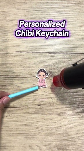 Personalized Chibi Keychain