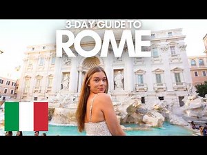 3 Day Guide to Rome Italy😍🇮🇹
