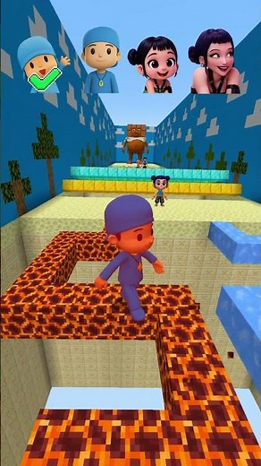 Kpop Demon Hunter Noob Pro Challenge😱 P.8 #minecraft #kpop