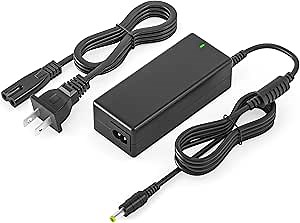 12V Monitor Power Supply Charger Compatible with Dell 21.5" 22" 23" 24" LED LCD S2340M S2340L S2440L S2316H S2740L S2240M S2240L S2240L; AOC Monitor 16" 20" 22" 23"; 2011X 2211X 2311X Screen Adapter