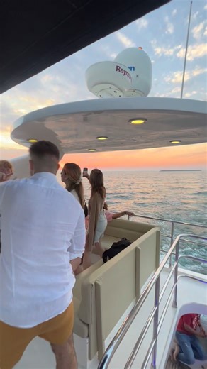 Yalla Habibi | Dubai Activities on Instagram: "Dubai hits different on a yacht 🛥️✨ with Yalla Habibi Sharing Trip: 🩴 Wednesday — Swim & Chill → 99 AED 🌅 Sunday — Sunset Party → 99 AED ($27) 🎧 Saturday — Live DJ Party → 99 AED 🌇 Monday — 1-Hour Sunset Tour → 50 AED Private yachts from Only 699 AED/hr ($190) VIP • E-Shisha • BBQ • Birthday set-ups 🌅 📩 Book now — @yalla_hbibi"