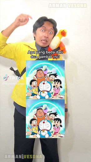 Mengungkap Perbedaan Dua Gambar Doraemon