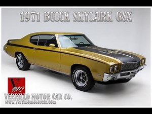 1971 Buick Grand Sport Skylark GSX CO5009