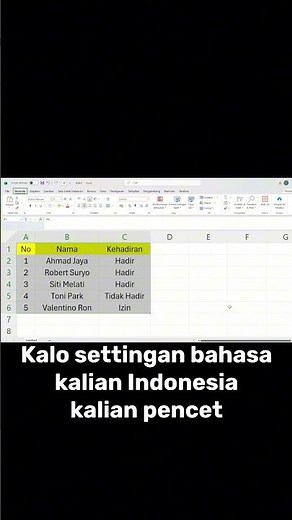 Cara cepat bikin tabel di excel #excel #microsoftexcel #excelshortcuts #exceltips