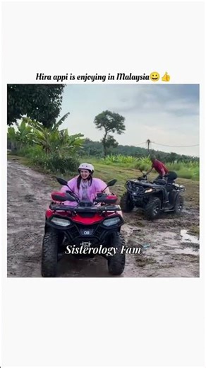 Hira appi is enjoying in Malaysia😀👍|#sisterslovebond #sistrology