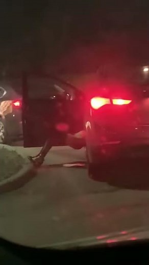 Drunk girl pooping at fast food Drive thru