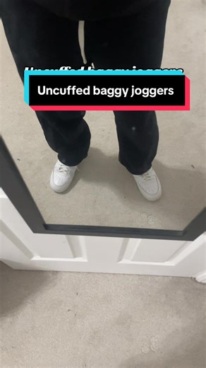Uncuffed baggy joggers!! #tiktokshop #baggy #joggers #ramadan