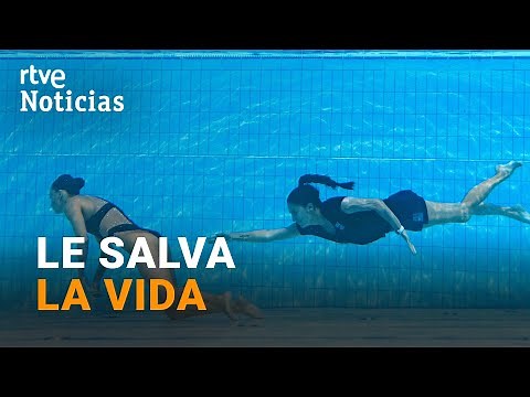 ANDREA FUENTES RESCATA a la NADADORA ANITA ÁLVAREZ: "Le GRITABA: ¡ANITA, RESPIRA!" | RTVE