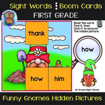 BOOM CARDS SIGHT WORD GAMES 1ST GRADE INDEPENDENT SIGHT WORD PRACTICE FUN REVIEW