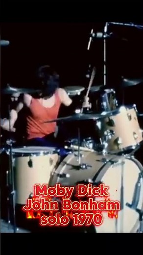 LED ZEPPELIN. MOBY DICK 1970 #ledzeppelin #mobydick #johnabraham bohnam