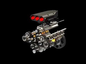 Supercharger for TOYAN V8 Engine FS-V800 28cc Nitro Engine - Build Your Own V8 Engine