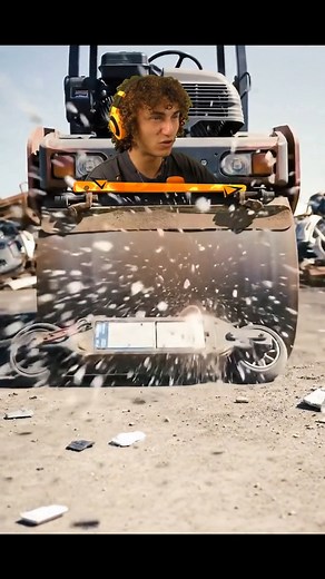 89K views · 240 reactions | Electric Scooter vs GIANT ROLLER! | Kwebbelkop | Facebook