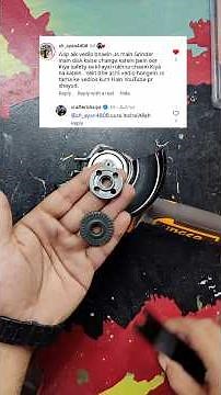 How to change Grinder Disk and how to use it safely ✅ ..#grinder #tools #tooltips