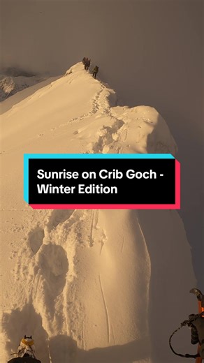 Stunning Sunrise on Crib Goch's Winter Edition