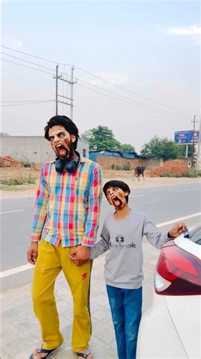 Lucky popla ne Arvind ko zombie bana diya #cutebaby #funny #comedy #youtubeshorts #zombie #fun