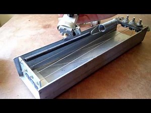 DIY string instrument and motorized bow