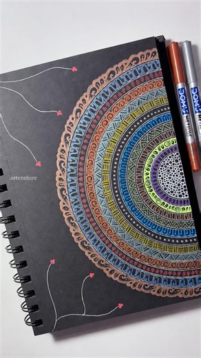Unique Mandala Pattern For Beginners🌸🎀