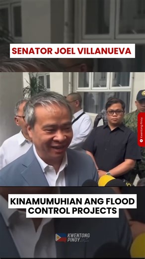 54 reactions · 50 shares | Dahil ayaw niya sa katiwalian sa flood control projects, walang pag-aalinlangan si Senador Joel na humarap sa DOJ at sundin ang proseso ng batas. #fbreelsfypシ゚viralfbreelsfypシ゚viral #fbreelsfypシ゚ #JoelVillanueva #KwentongPinoy #floodcontrolcorruption | Kwentong Pinoy | Facebook
