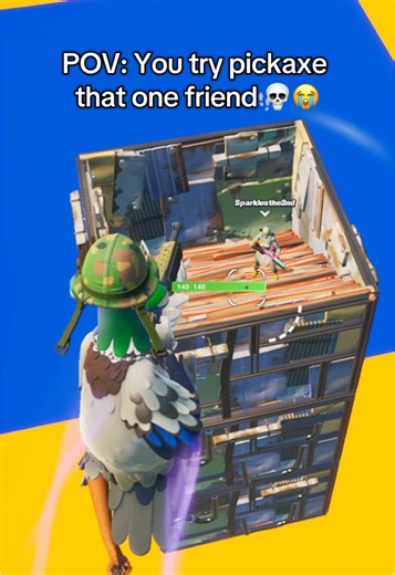 Fortnite Funny Moments: Pickaxe Fails with Friends