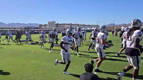 Las Vegas Raiders Practice