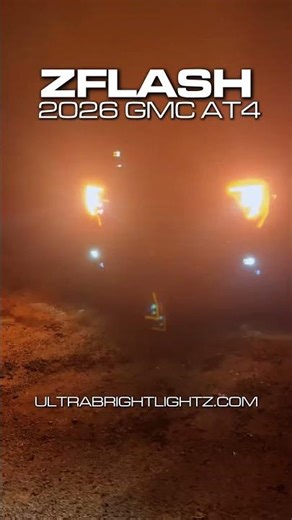 Z-Flash on a 2026 GMC AT4 | Plug & Play Emergency Strobe Lights