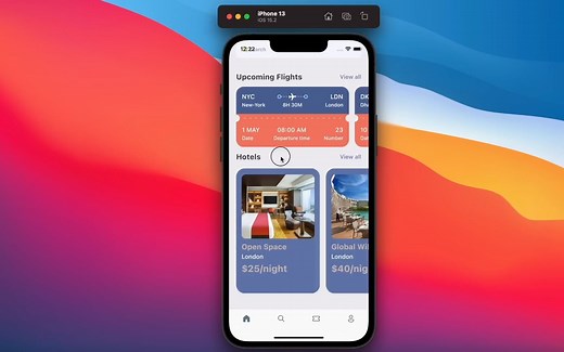 Flutter 3.3 高级教程 从入门到高级开发 | 订票App开发