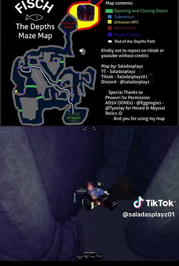 Depths Maze Map Guide for Roblox Players