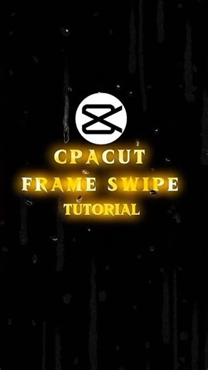 Frame Swipe effect tutorial in Capcut 💀🔥#tutorial #shorts