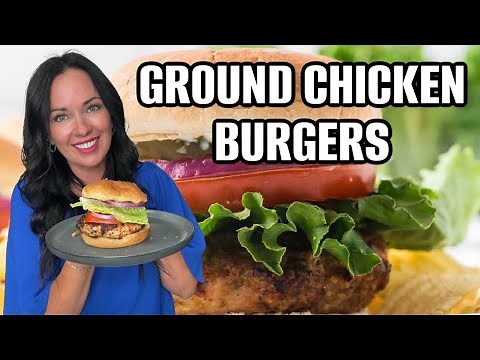 Healthy High-Protein Chicken Burgers in 10 Minutes