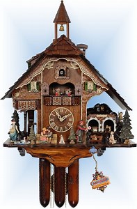 Next Stop Black Forest  25" Cuckoo Clock
