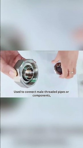 Stainless Steel Threaded Union – Reliable & Reusable Connection