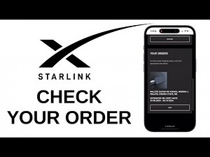 How to Check Your Order on Starlink