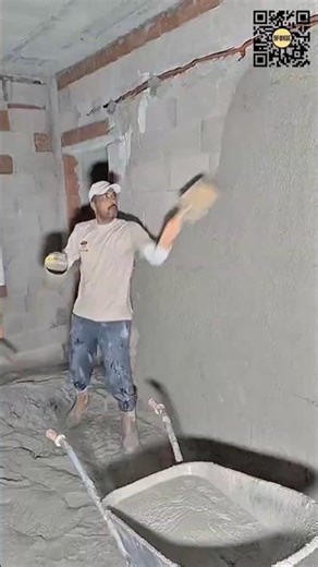 Mastering Wall Plastering with Professional Hand Technique #9forge
