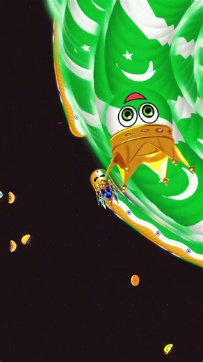 WORMATE.IO - I Trap Biggest King Pakistan Snake | #shorts