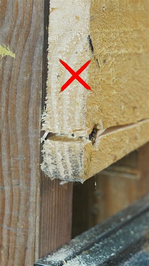 Crafty Fixer on Instagram: "Perfect Screwing Every Time! No Cracks ✅ #diy #skills #lifehack #tips #tricks #workshop #woodworking #howto"