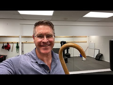 Cane Self Defense For Beginners: How to Use A Cane Masters Self Defense Cane Home Training #1