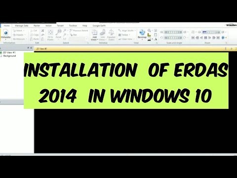 HOW TO INSTALL ERDAS 2014 CRACK VERSION