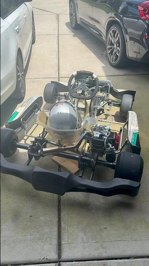 Predator 212 ghost first test on Race Kart