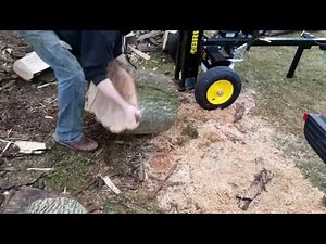 Brute 22 ton log splitter from Menards part 2